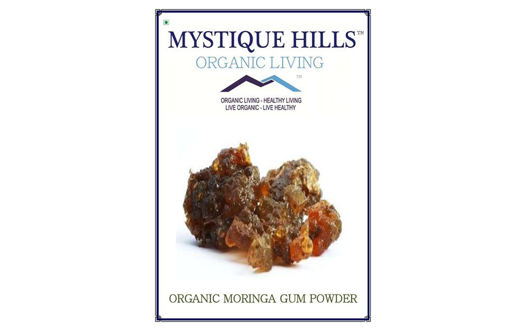 Mystique Hills Organic Moringa Gum Powder    Box  100 grams